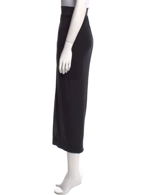 Helmut Lang Cutout Accent Midi Length Skirt