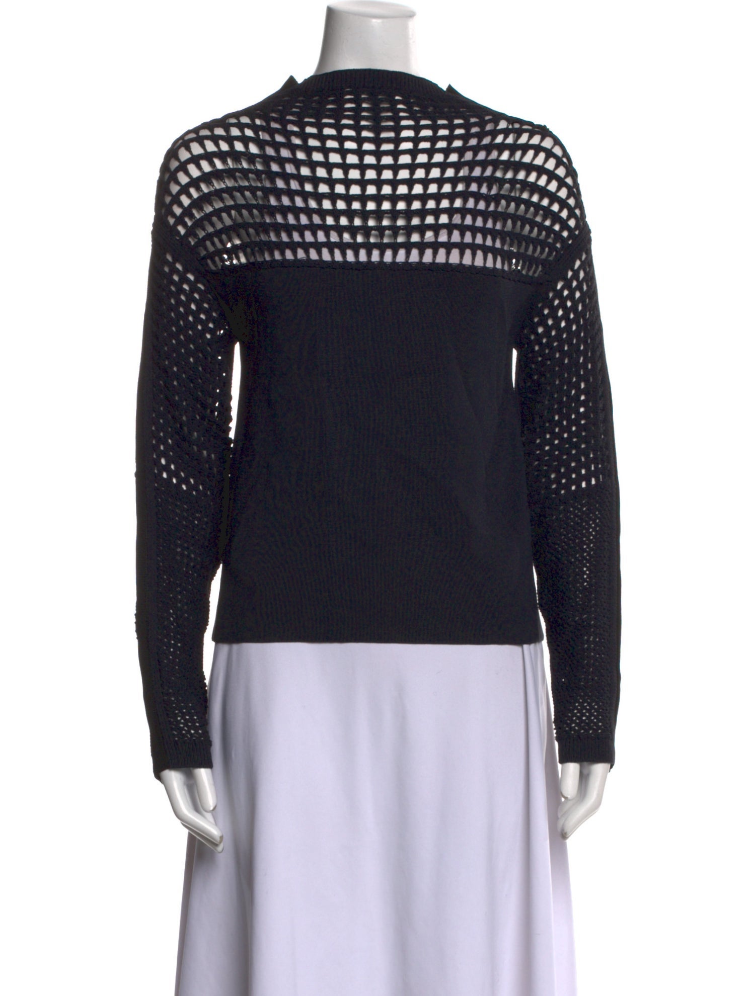 Helmut Lang Mock Neck Sweater