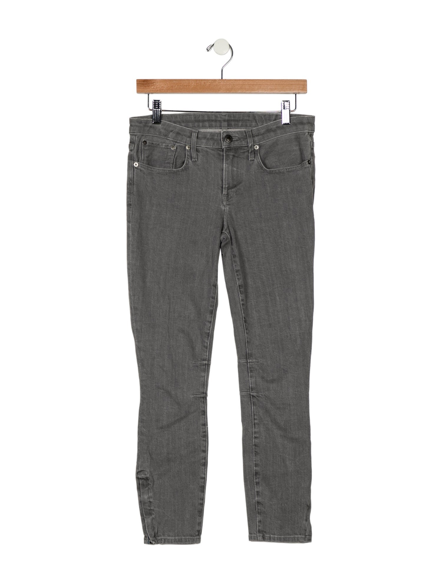 Helmut Lang Mid-Rise Skinny Leg Jeans