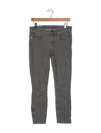 Helmut Lang Mid-Rise Skinny Leg Jeans