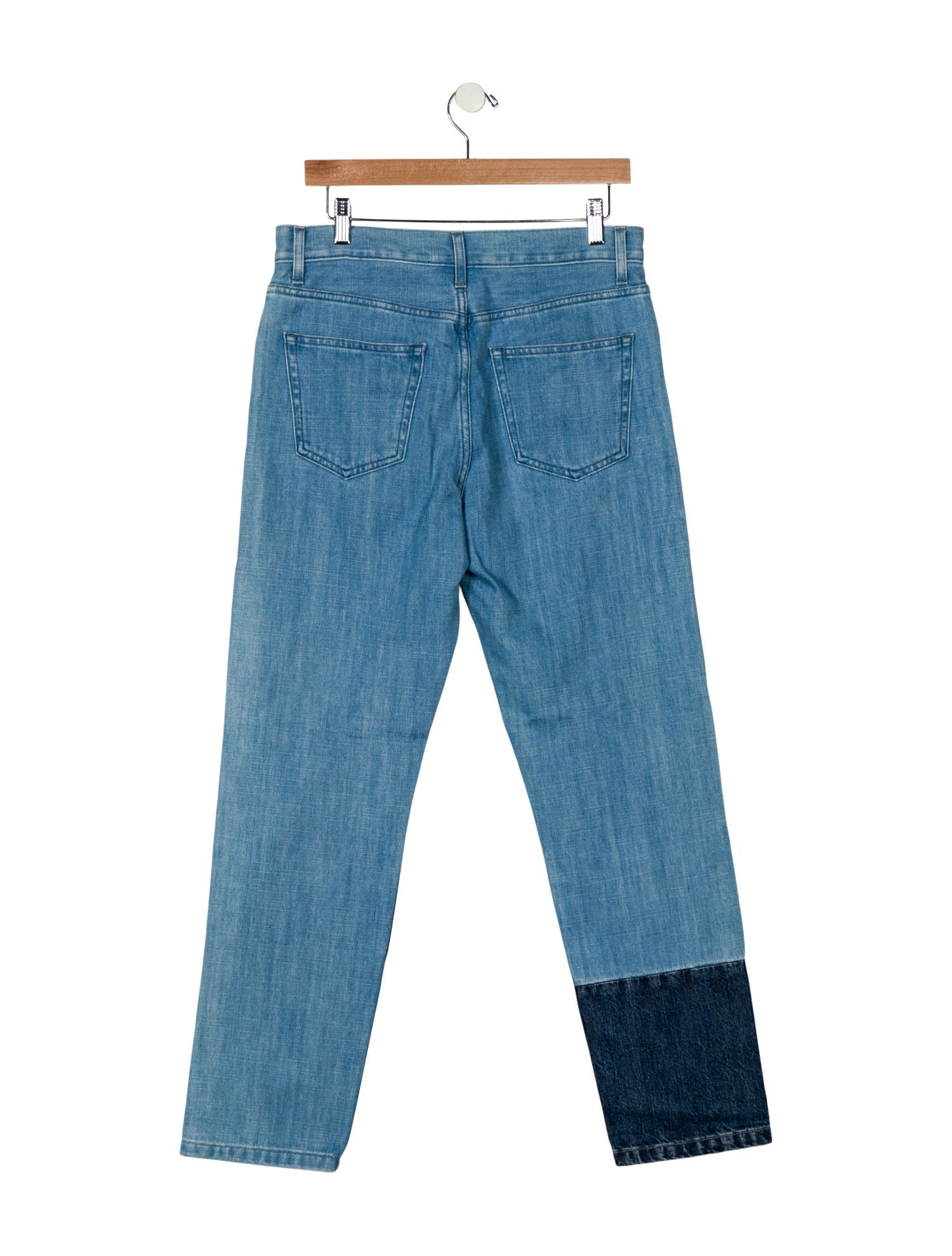 Helmut Lang High-Rise Straight Leg Jeans