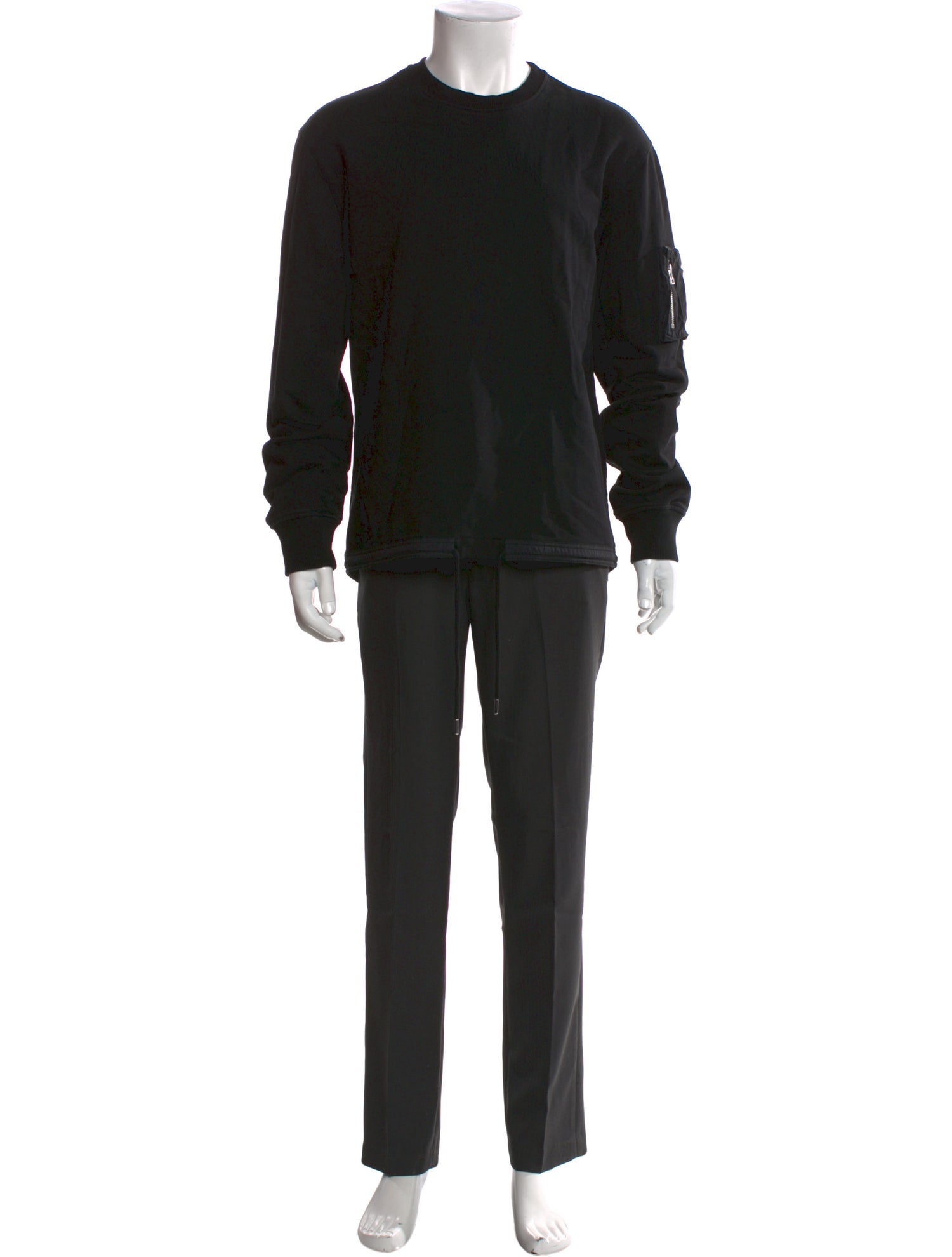 Helmut Lang Crew Neck Long Sleeve Sweatshirt