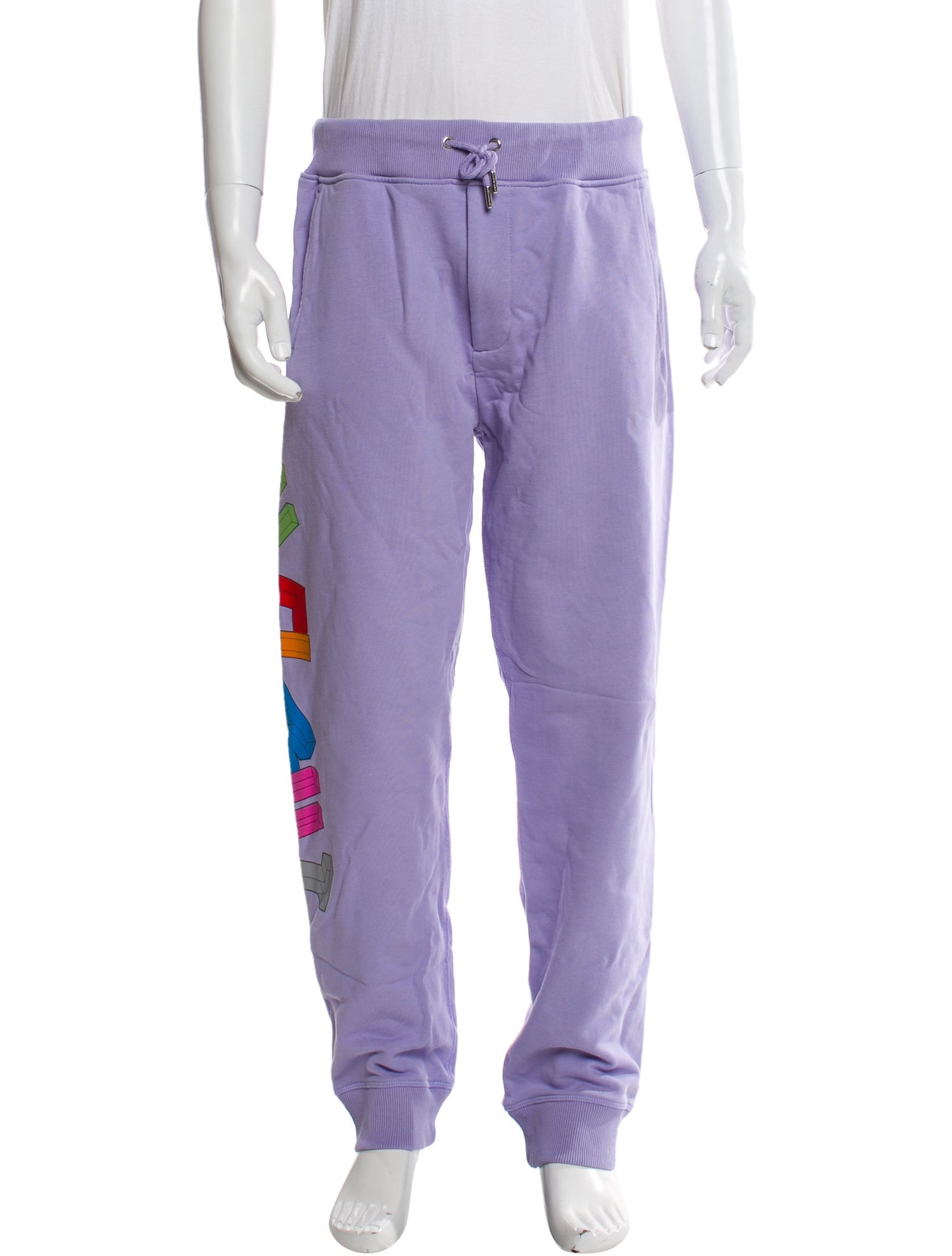 Helmut Lang Graphic Print Lounge Bottoms