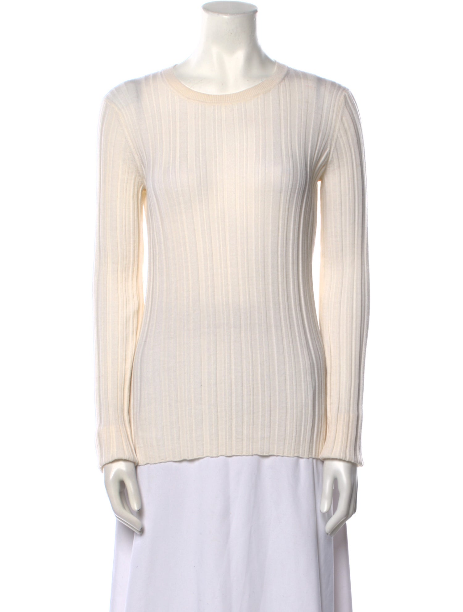 Helmut Lang Merino Wool Crew Neck Sweater