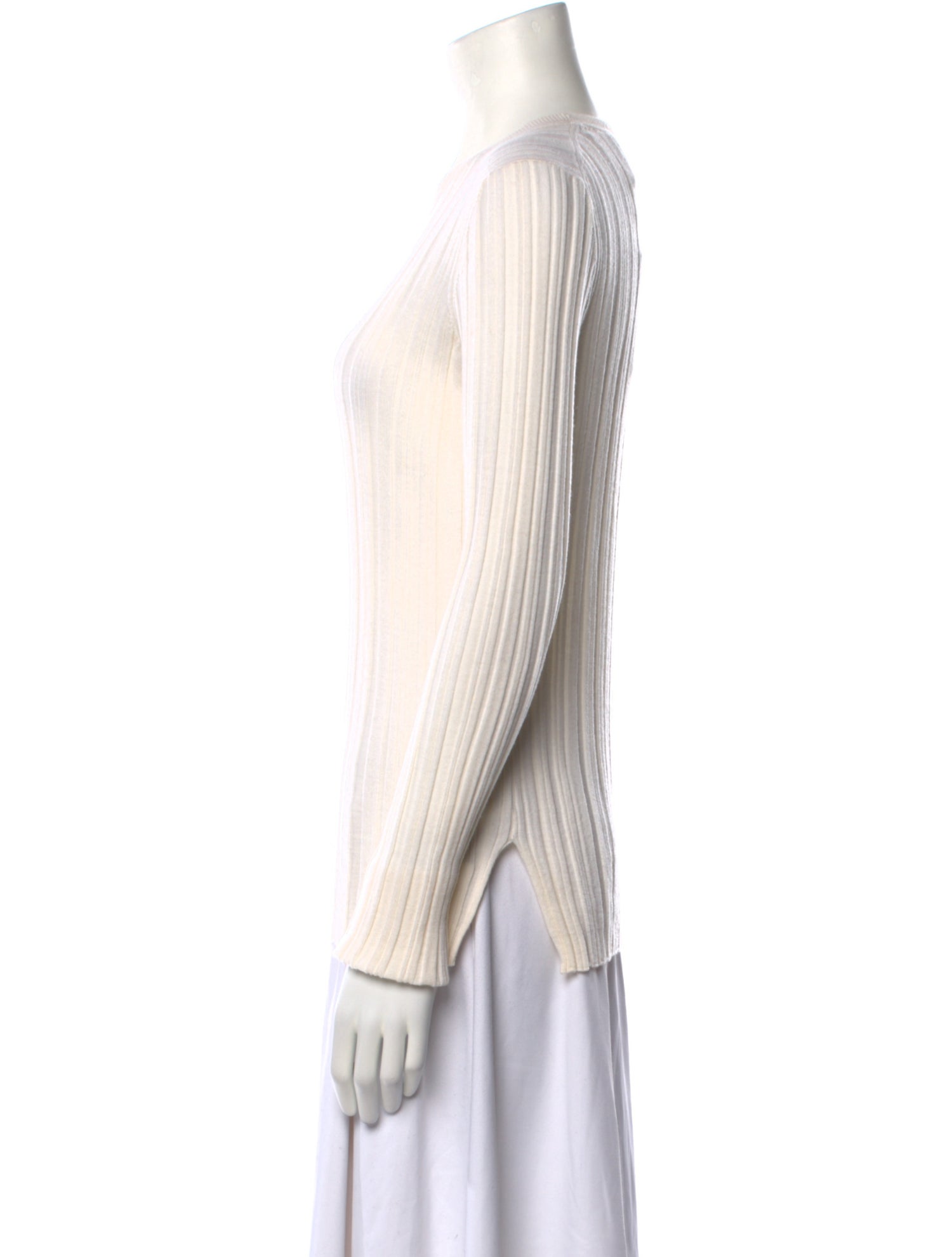 Helmut Lang Merino Wool Crew Neck Sweater