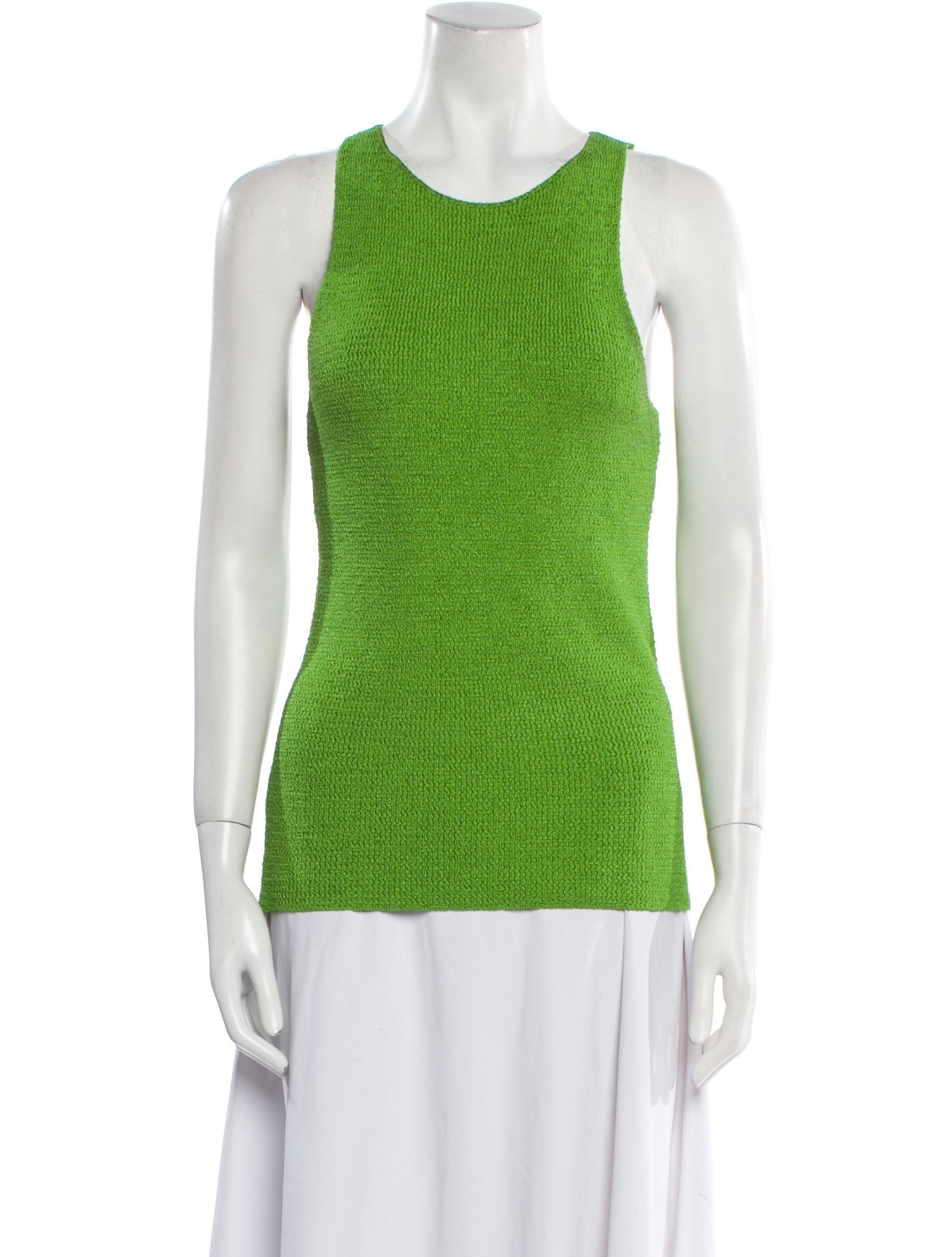 Helmut Lang Scoop Neck Sleeveless Top