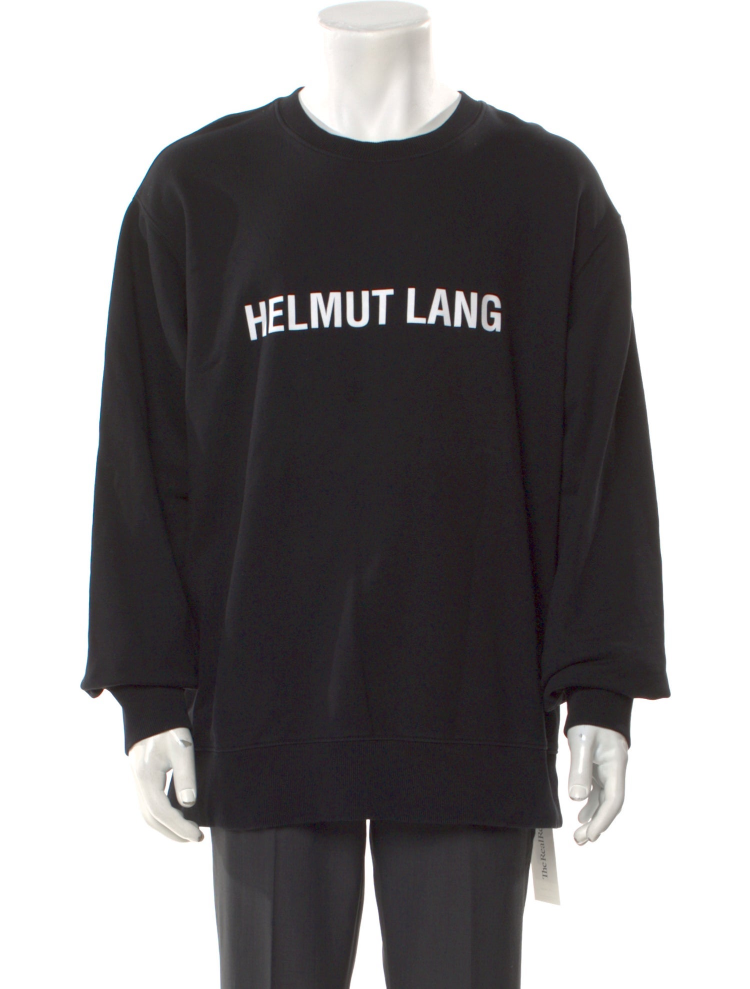 Helmut Lang Graphic Print Crew Neck Sweatshirt