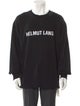 Helmut Lang Graphic Print Crew Neck Sweatshirt