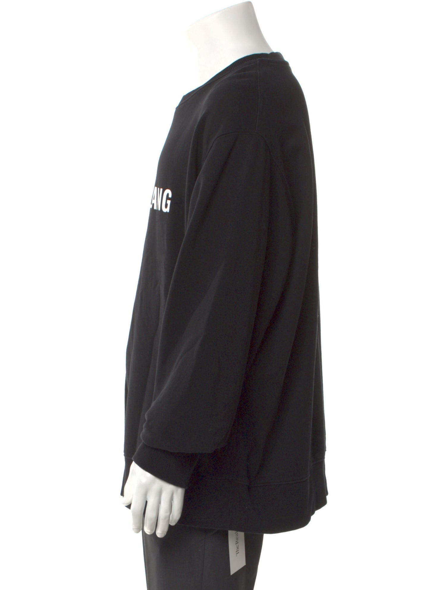 Helmut Lang Graphic Print Crew Neck Sweatshirt