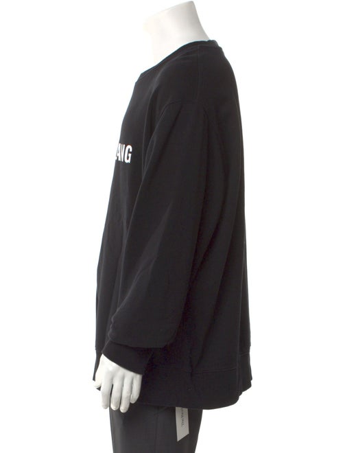 Helmut Lang Graphic Print Crew Neck Sweatshirt