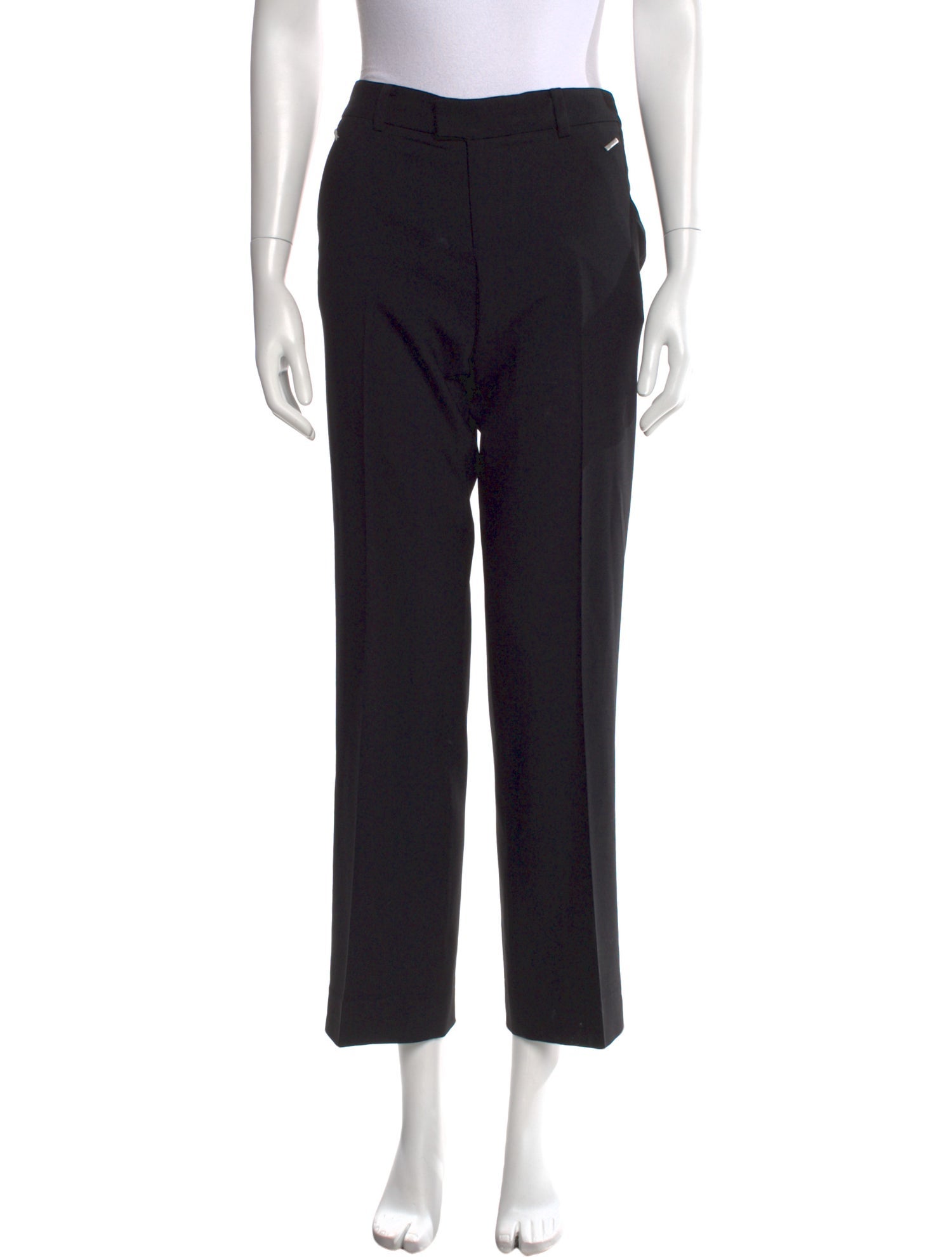 Helmut Lang Wool Wide Leg Pants