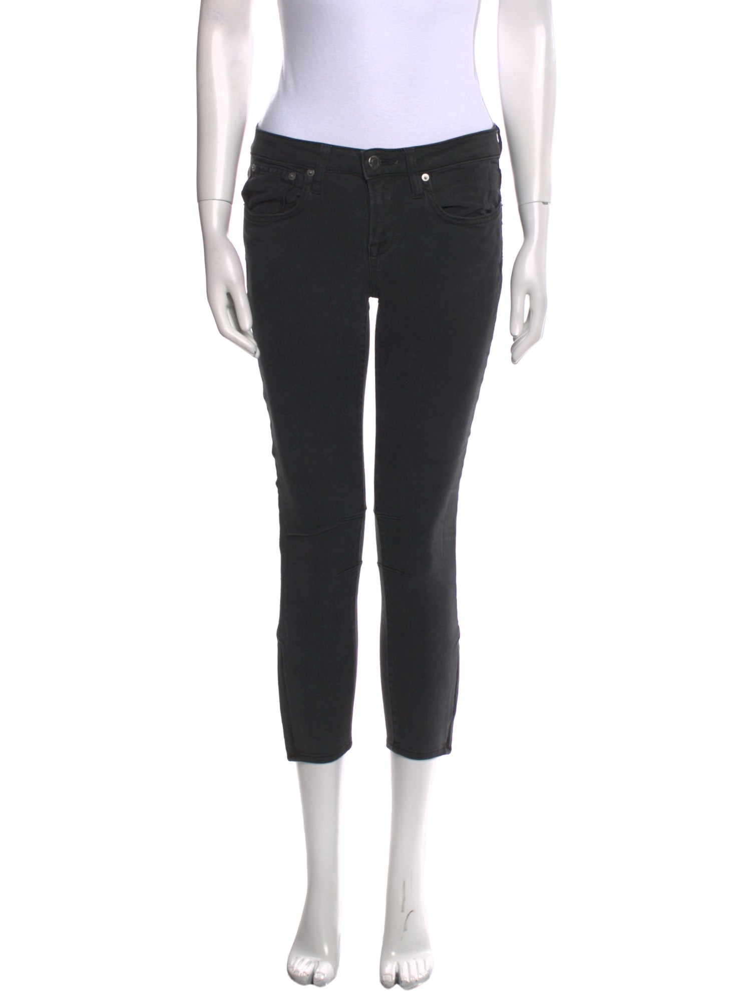 Helmut Lang Mid-Rise Skinny Leg Jeans