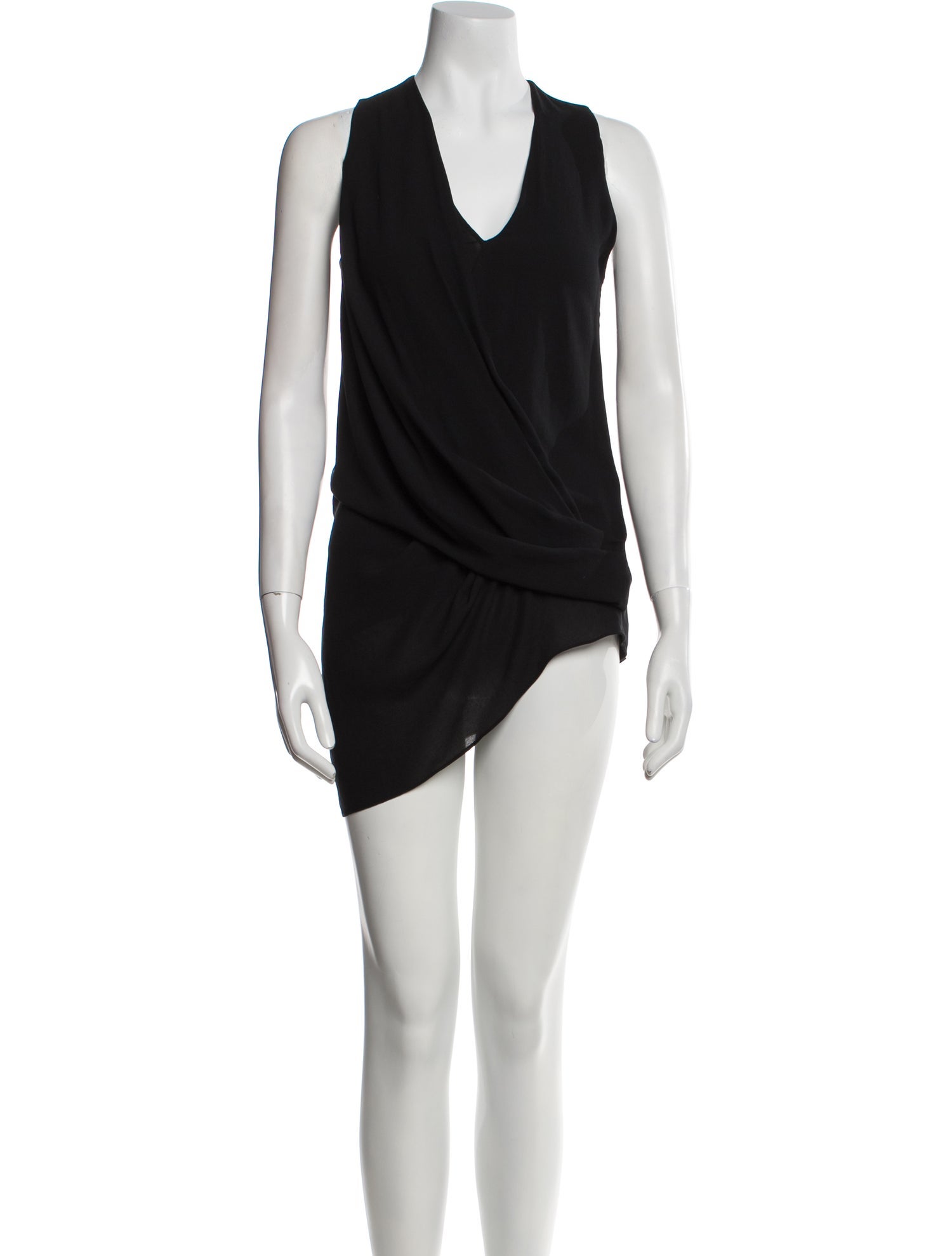 Helmut Lang Cowl Neck Sleeveless Bodysuit