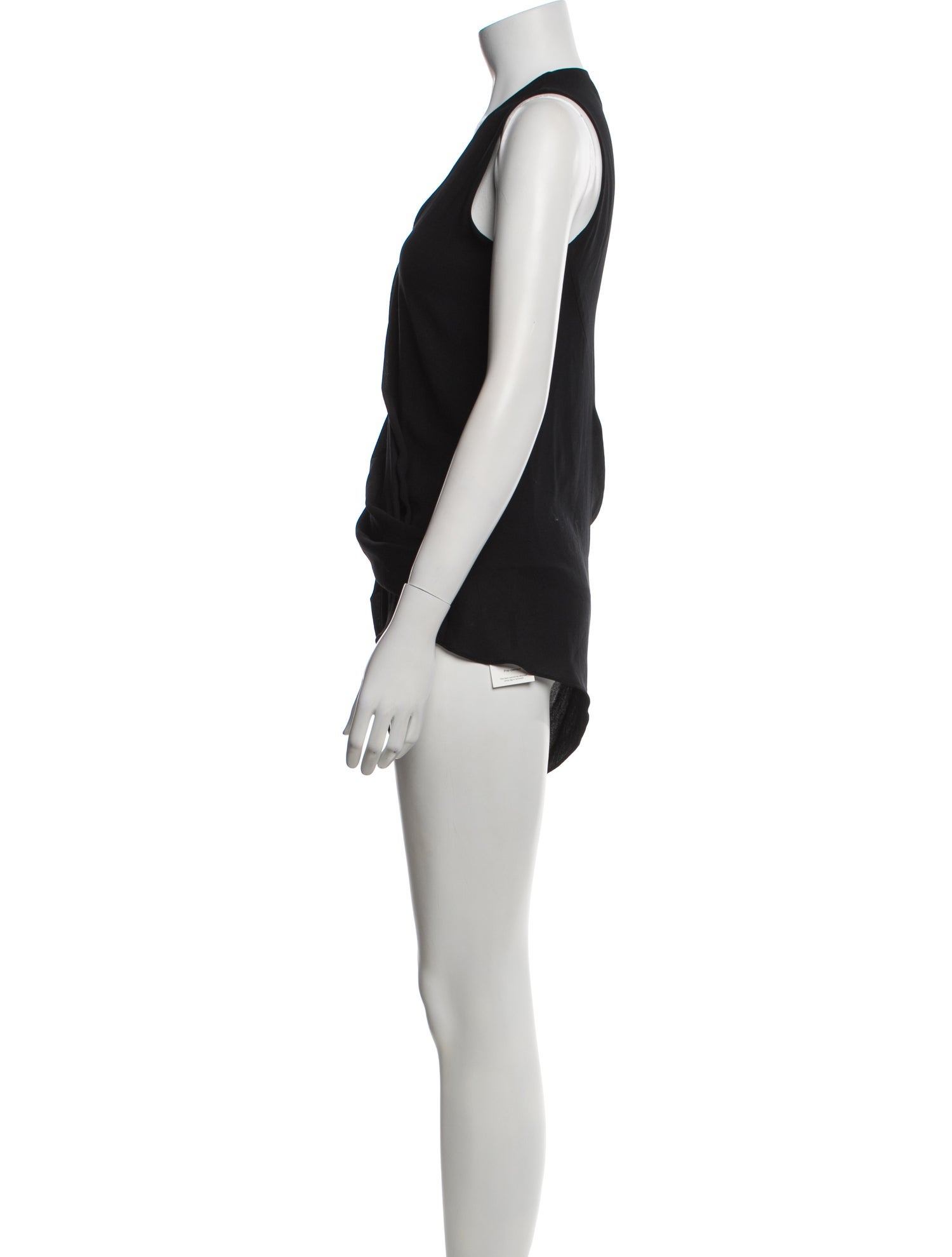 Helmut Lang Cowl Neck Sleeveless Bodysuit