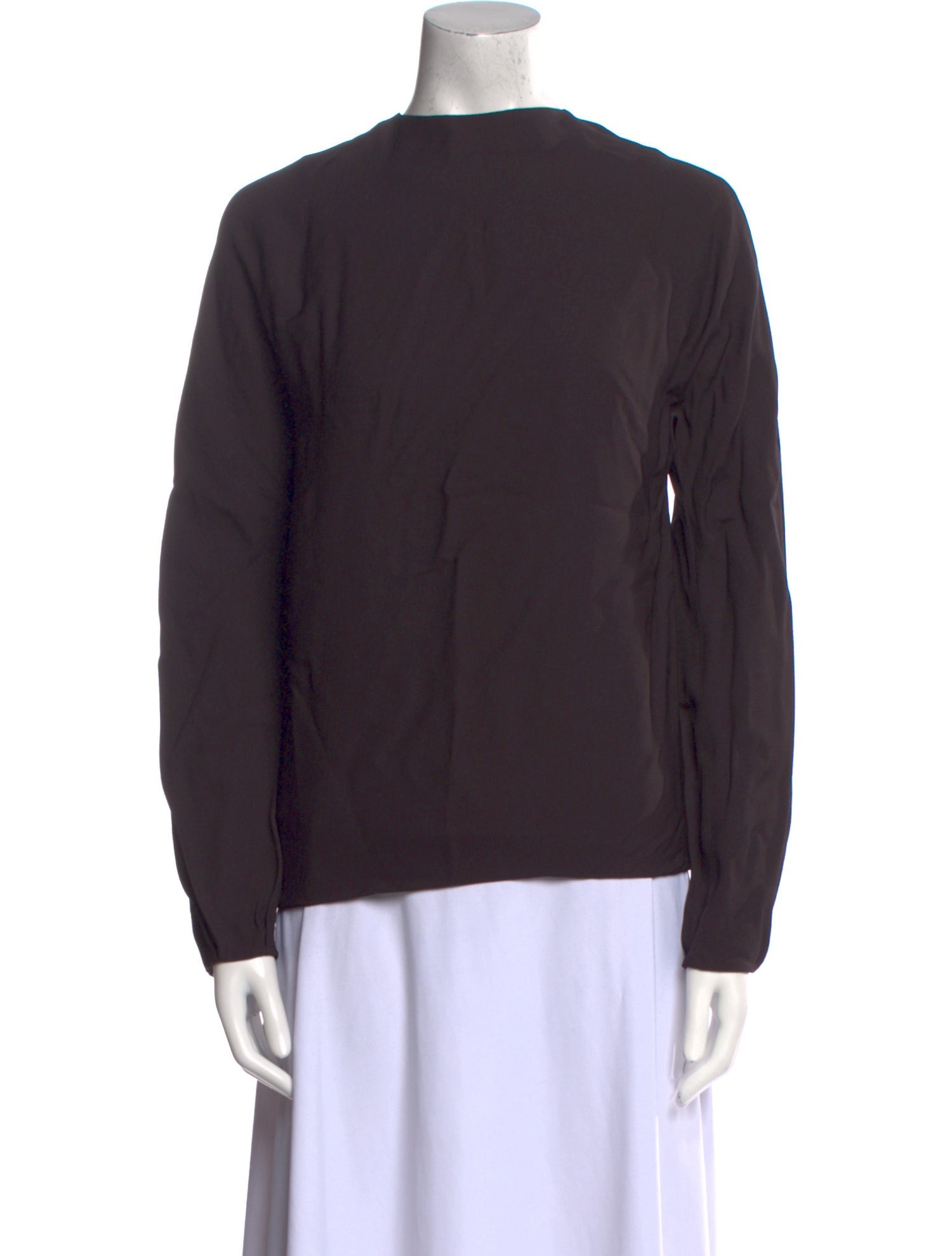 Helmut Lang Scoop Neck Long Sleeve Top w/ Tags