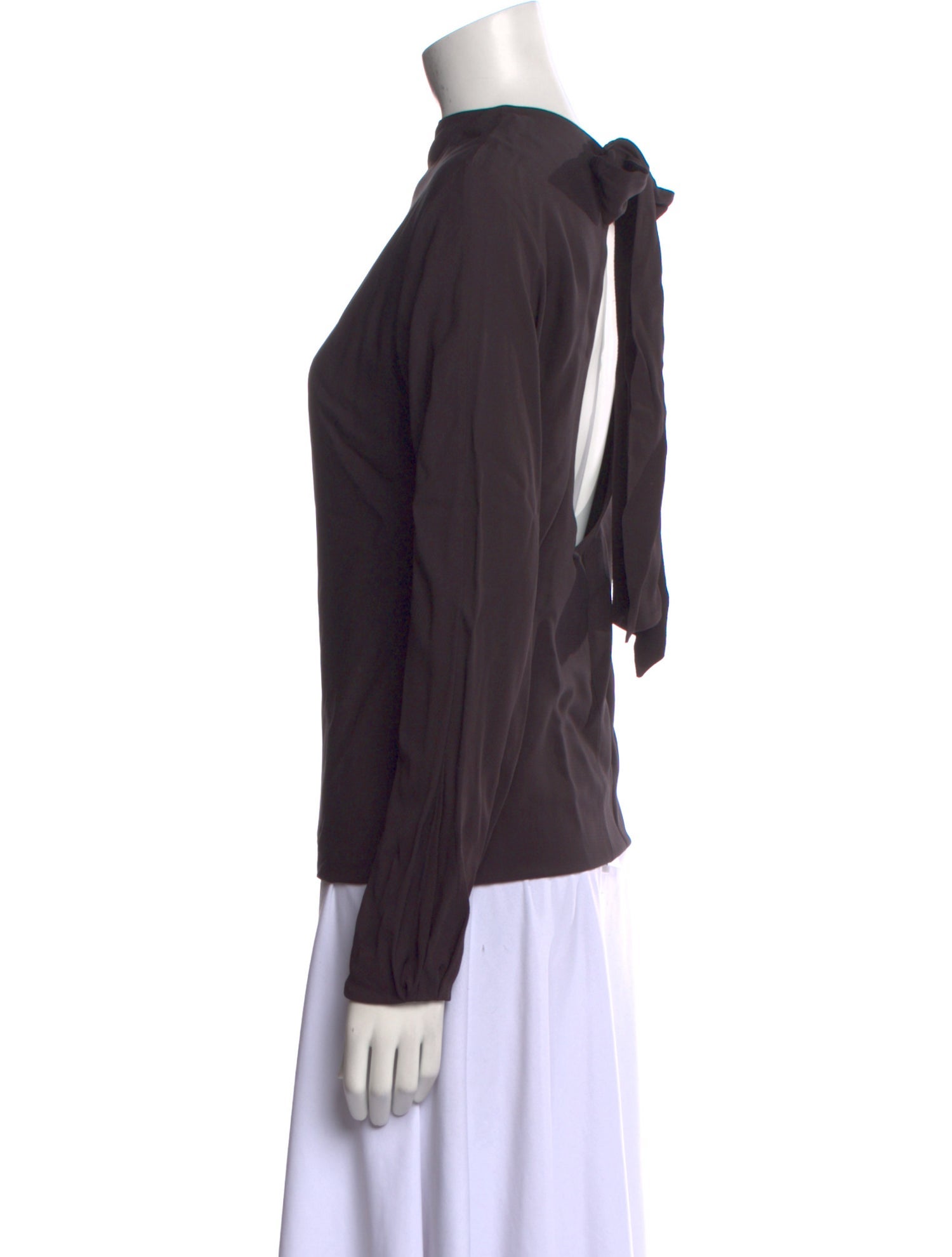 Helmut Lang Scoop Neck Long Sleeve Top w/ Tags