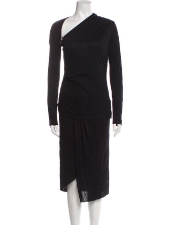 Helmut Lang Printed Skirt Set