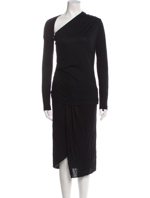 Helmut Lang Printed Skirt Set