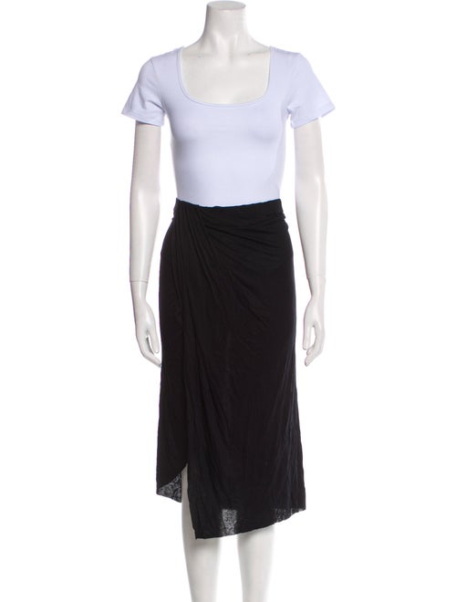 Helmut Lang Printed Skirt Set