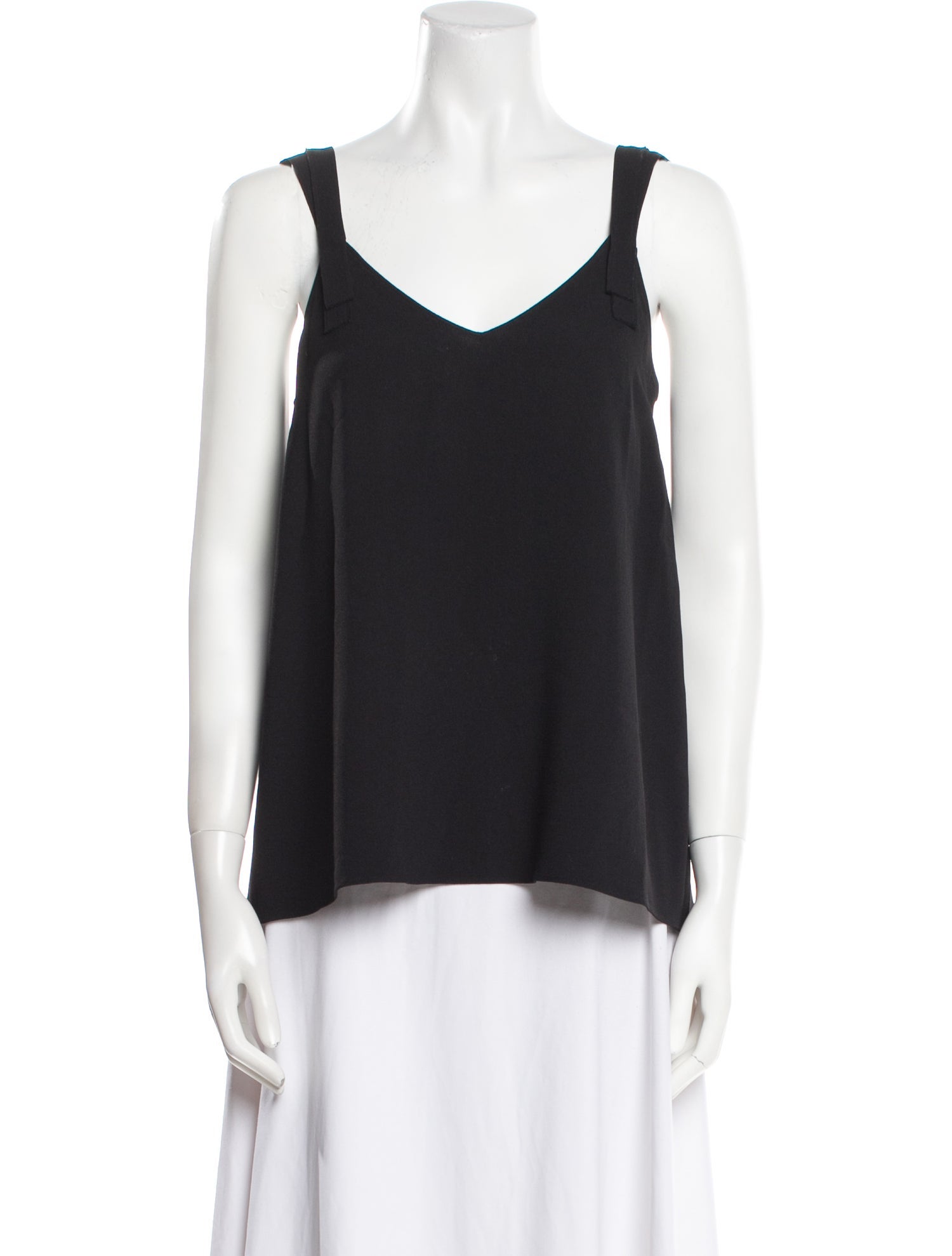 Helmut Lang V-Neck Sleeveless Top