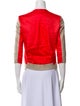 Helmut Lang Linen Colorblock Pattern Jacket