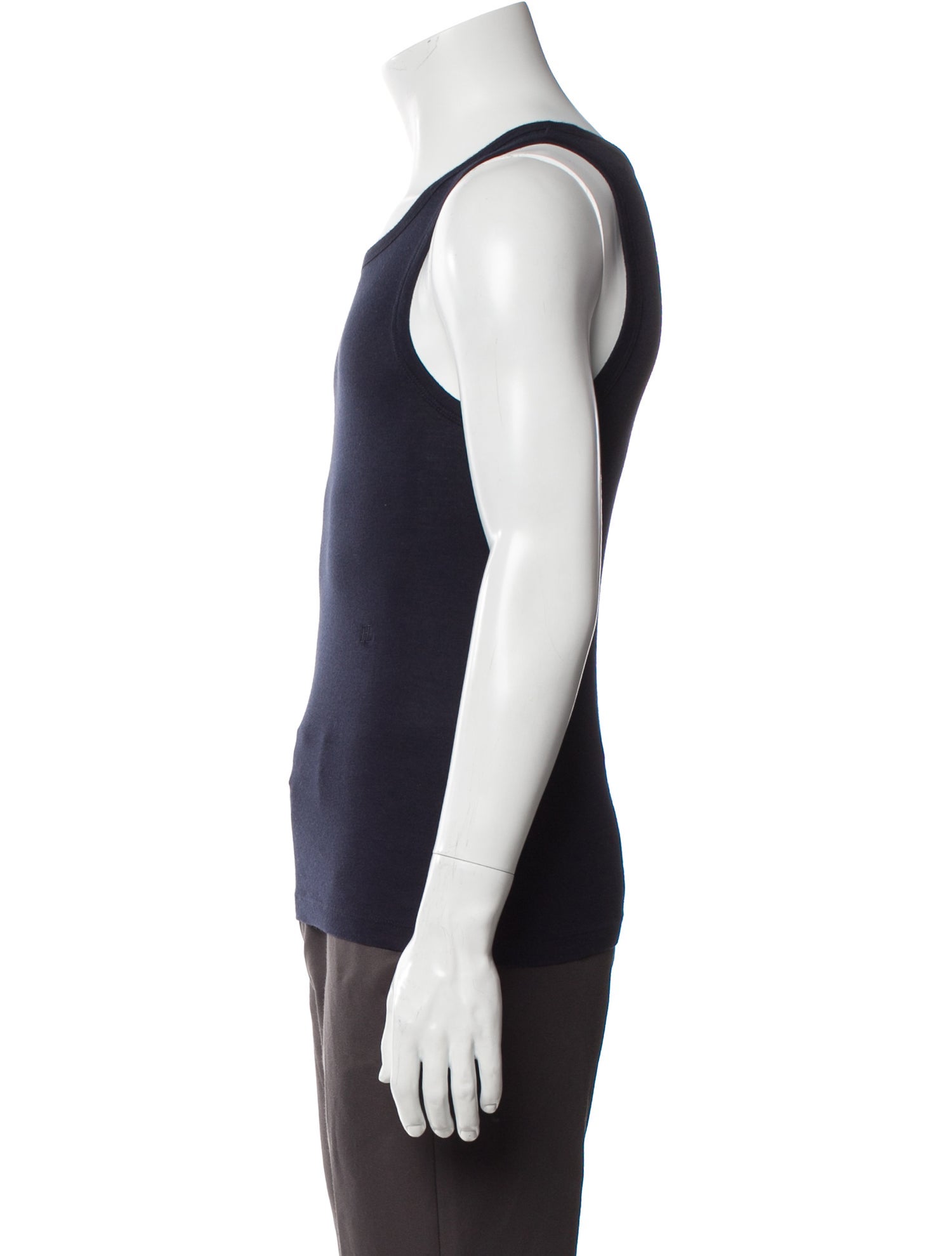 Helmut Lang Scoop Neck Sleeveless T-Shirt