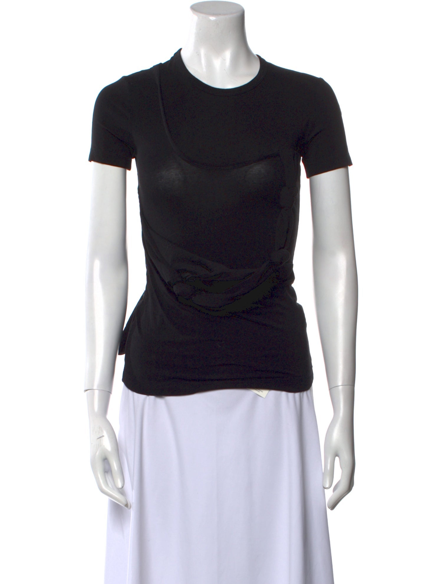 Helmut Lang Crew Neck Short Sleeve T-Shirt