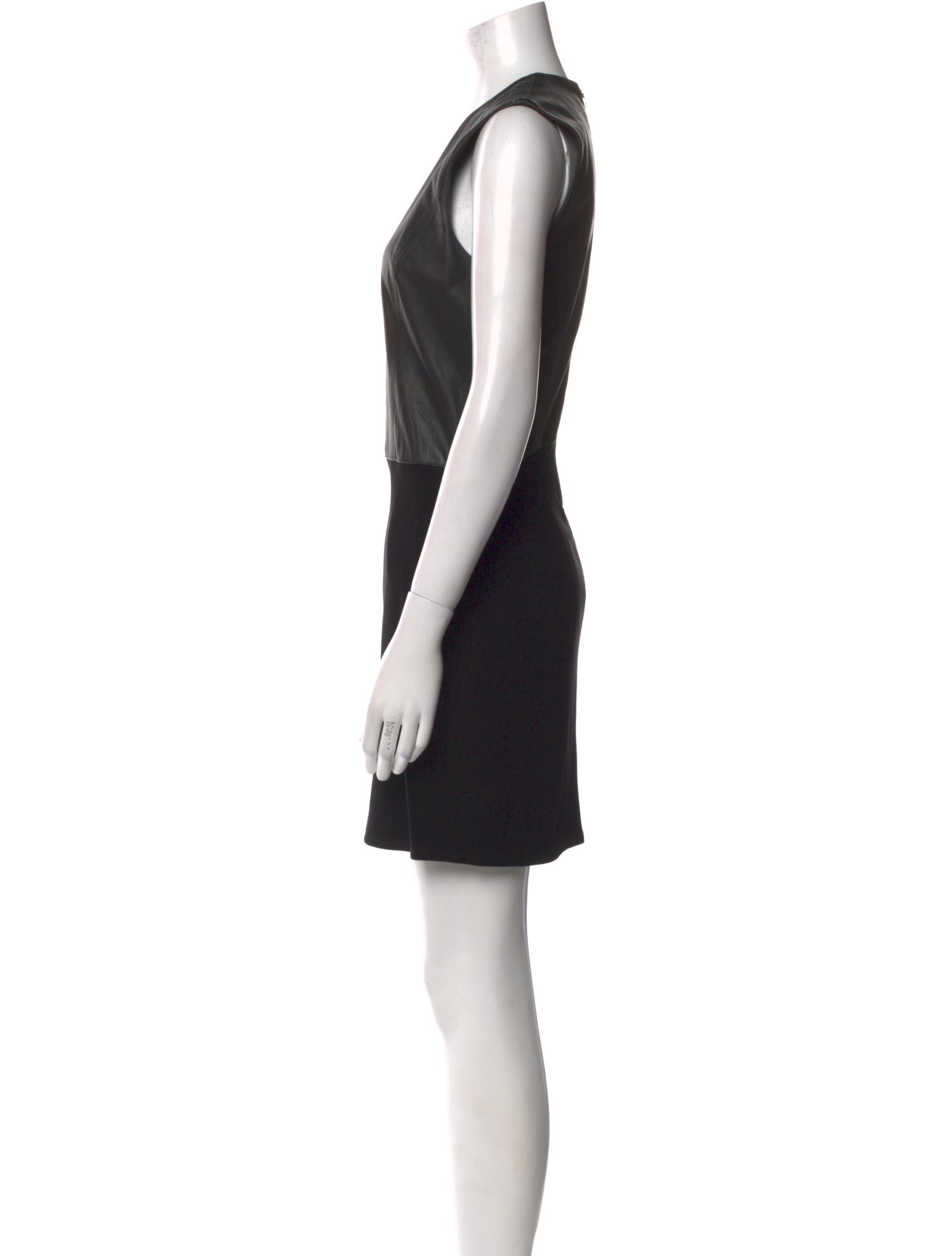 Helmut Lang Crew Neck Mini Dress