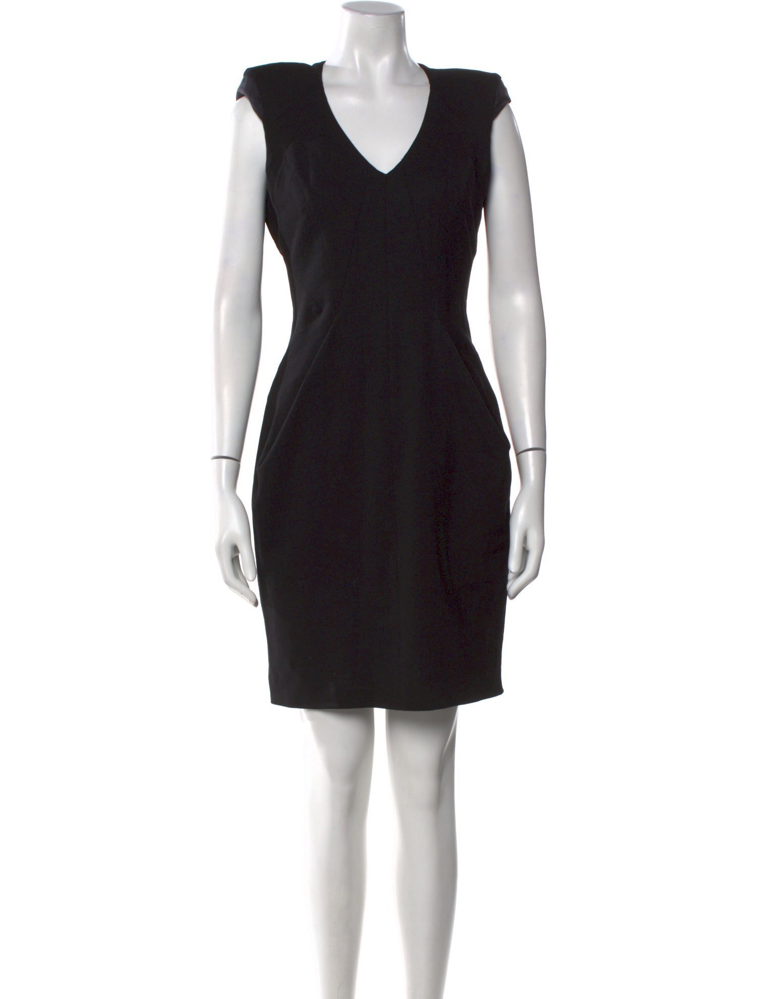 Helmut Lang Virgin Wool Mini Dress