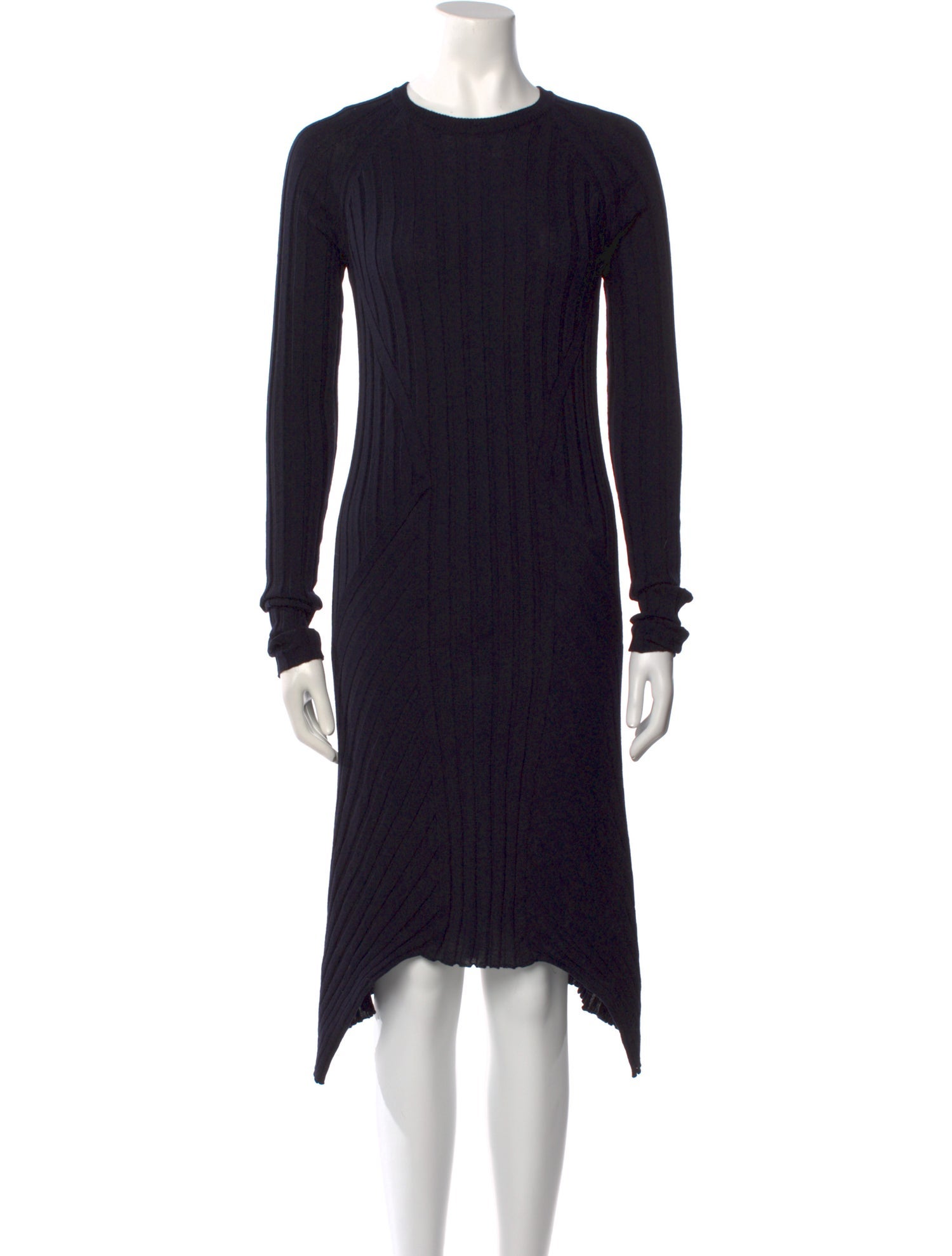 Helmut Lang Wool Midi Length Dress w/ Tags