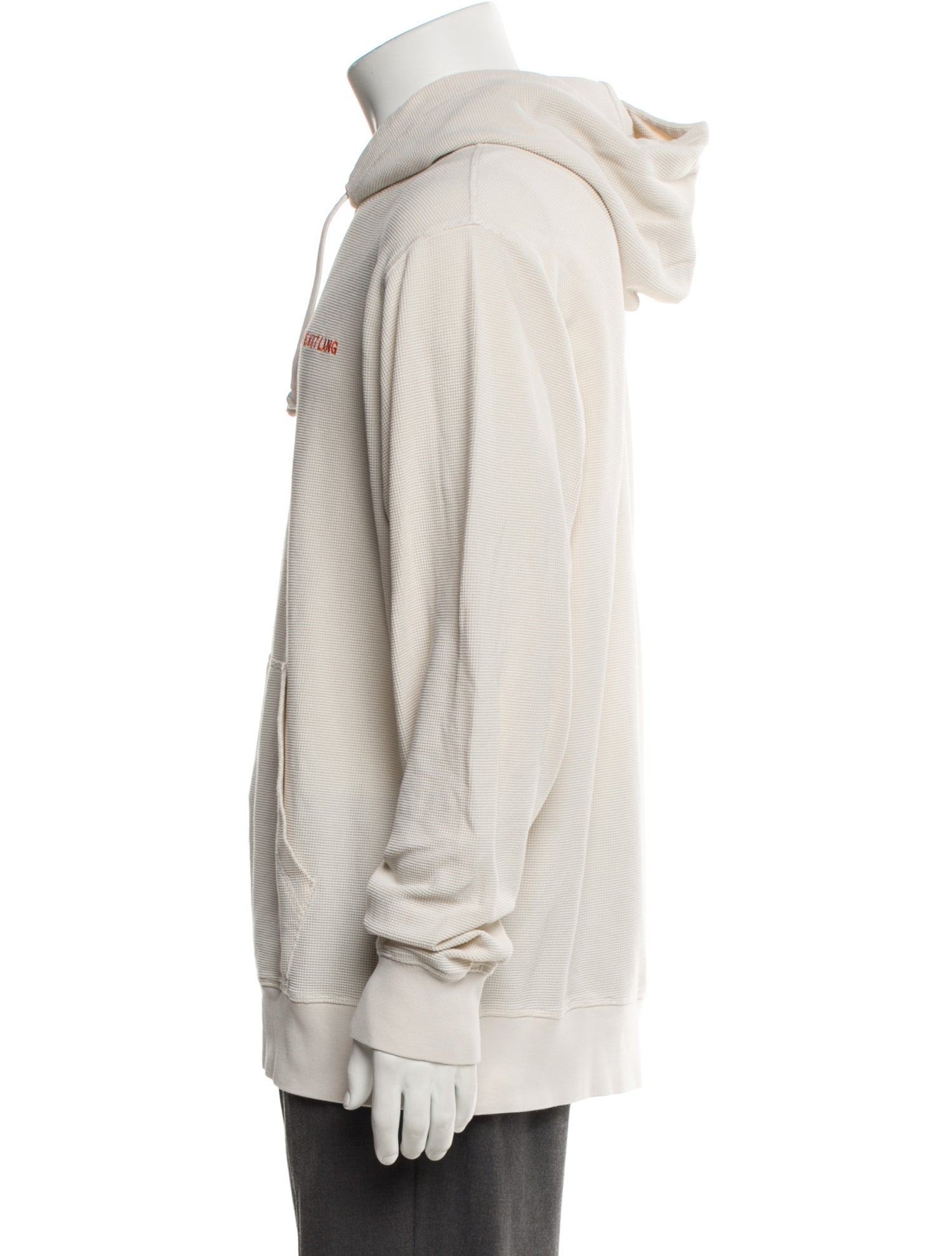 Helmut Lang Graphic Print Crew Neck Hoodie