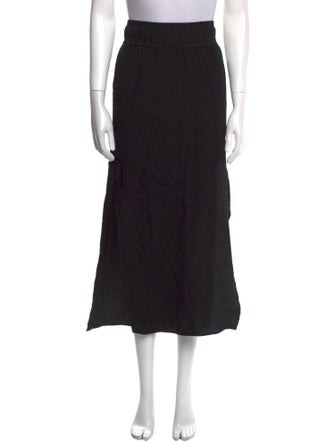 Helmut Lang Silk Midi Length Skirt
