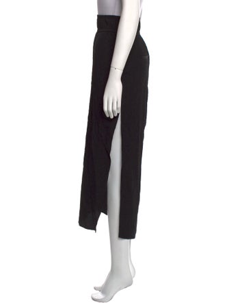 Helmut Lang Silk Midi Length Skirt