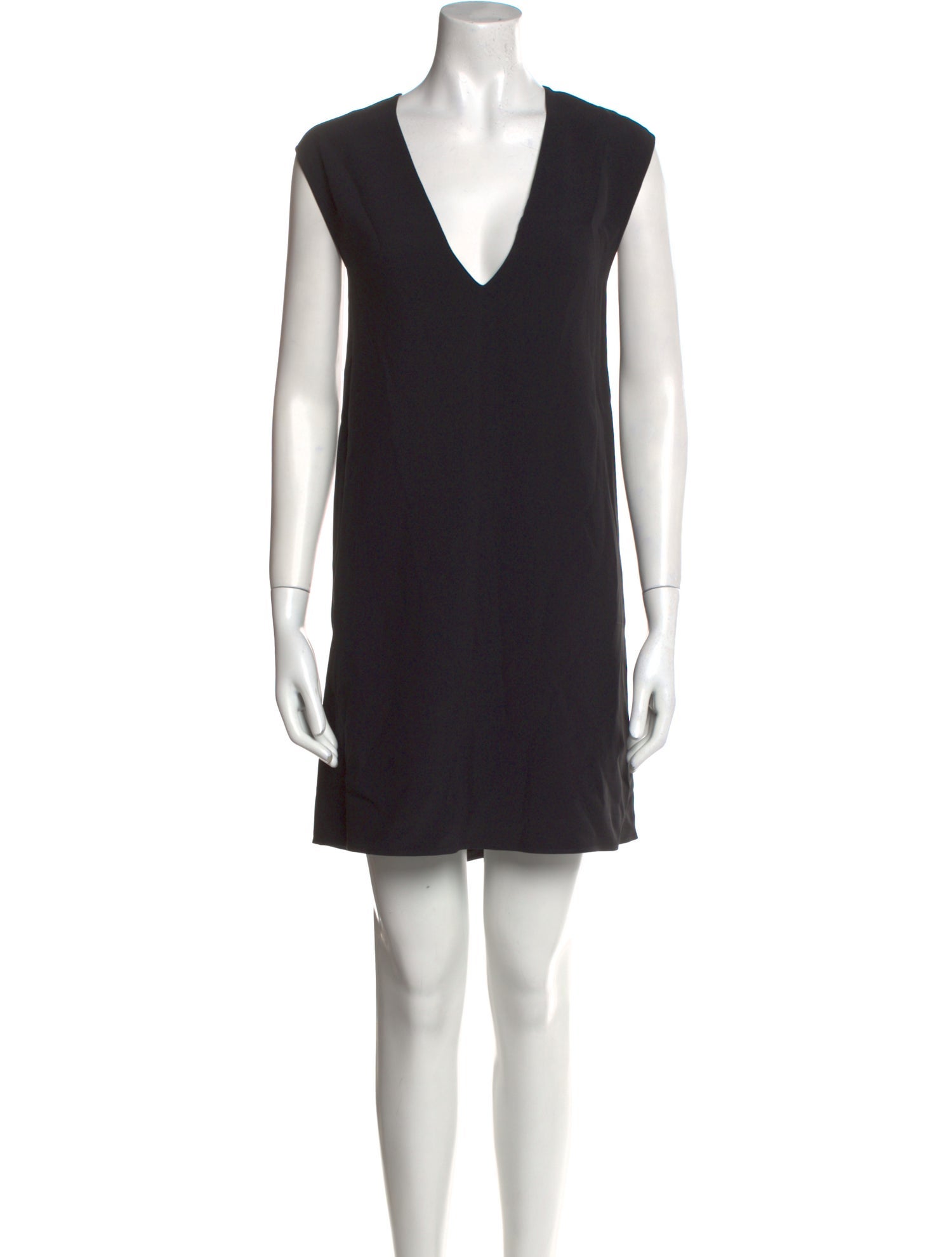 Helmut Lang V-Neck Mini Dress