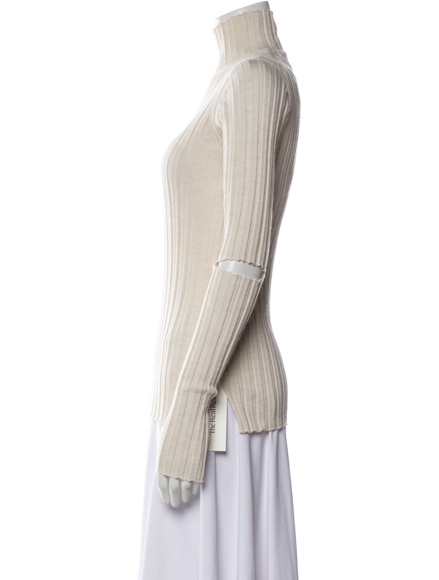 Helmut Lang Wool Turtleneck Top