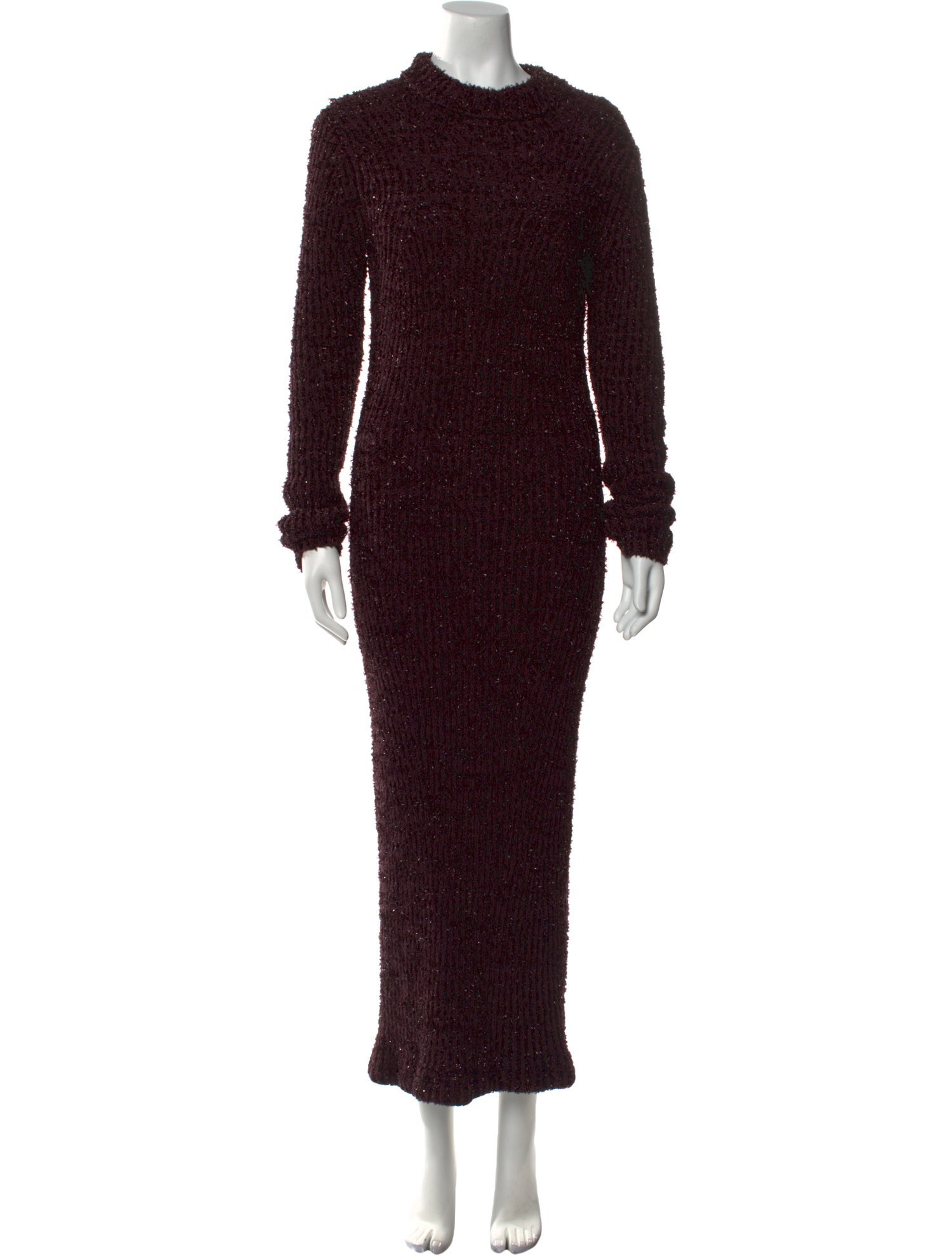 Helmut Lang Turtleneck Midi Length Dress