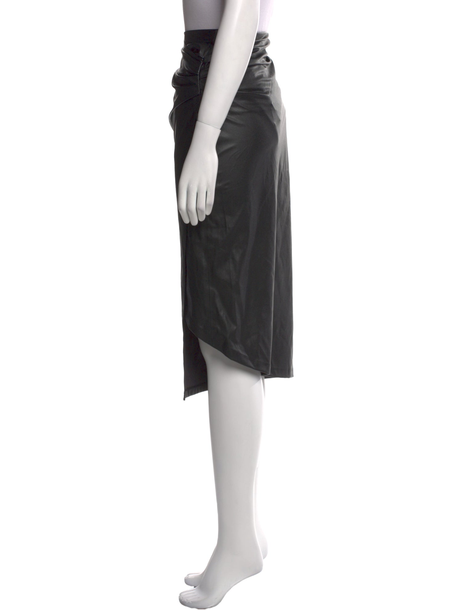 Helmut Lang Pleated Accents Midi Length Skirt w/ Tags