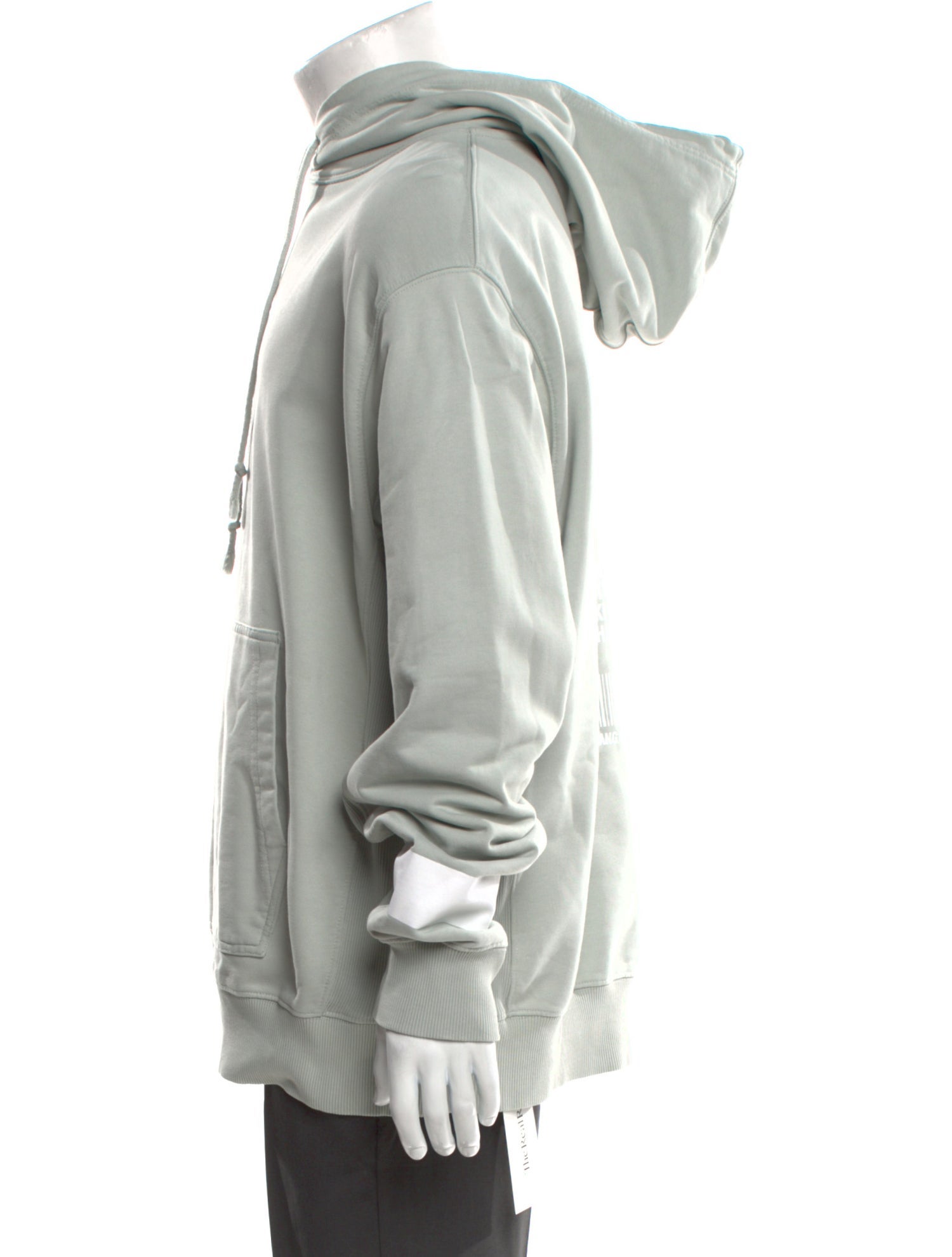 Helmut Lang Graphic Print Crew Neck Hoodie