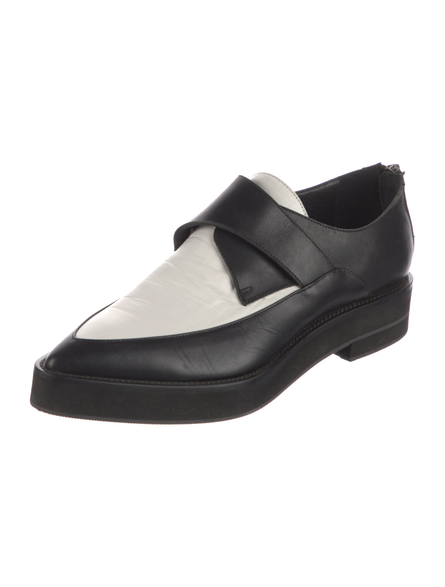 Helmut Lang Leather Flats