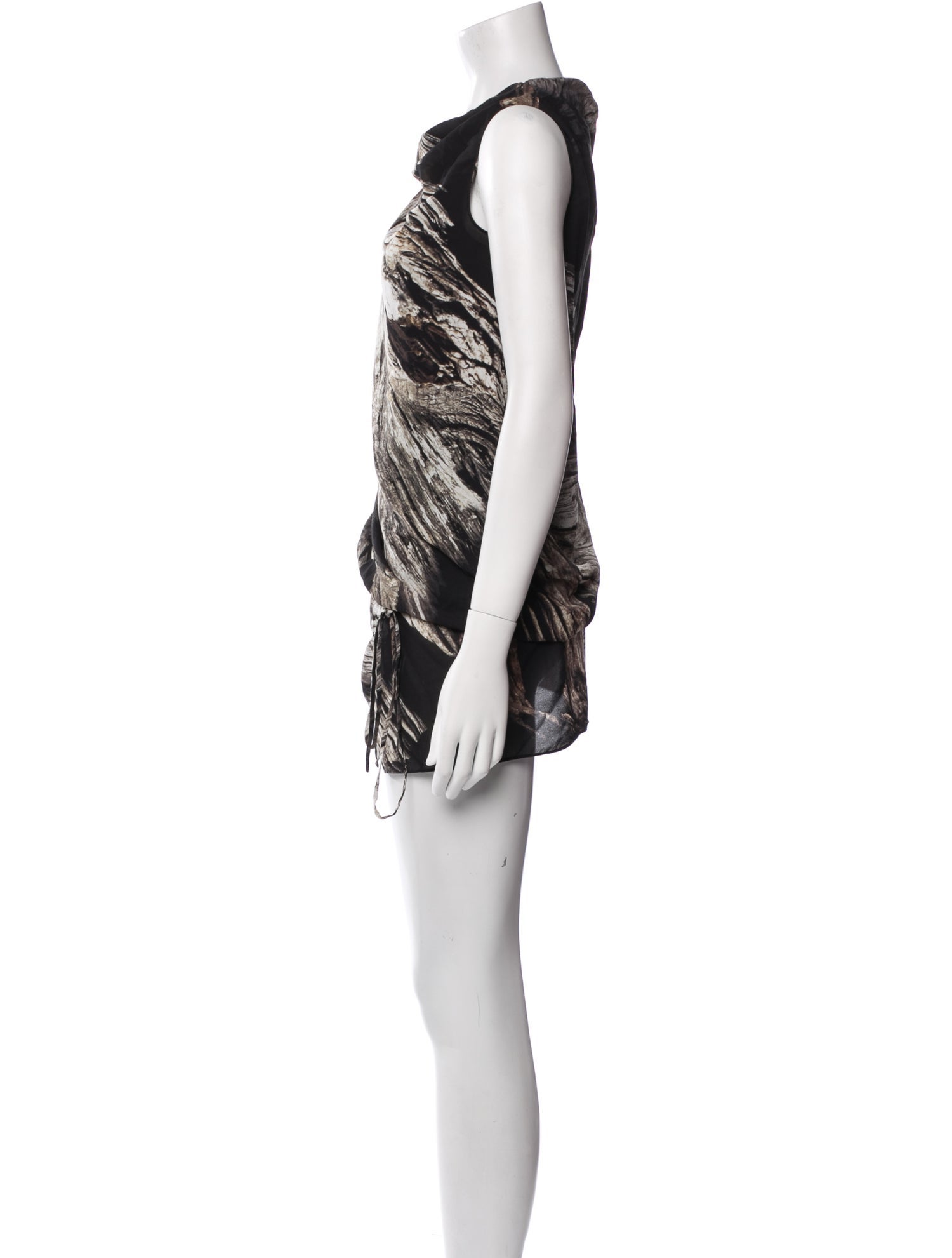 Helmut Lang Printed Mini Dress