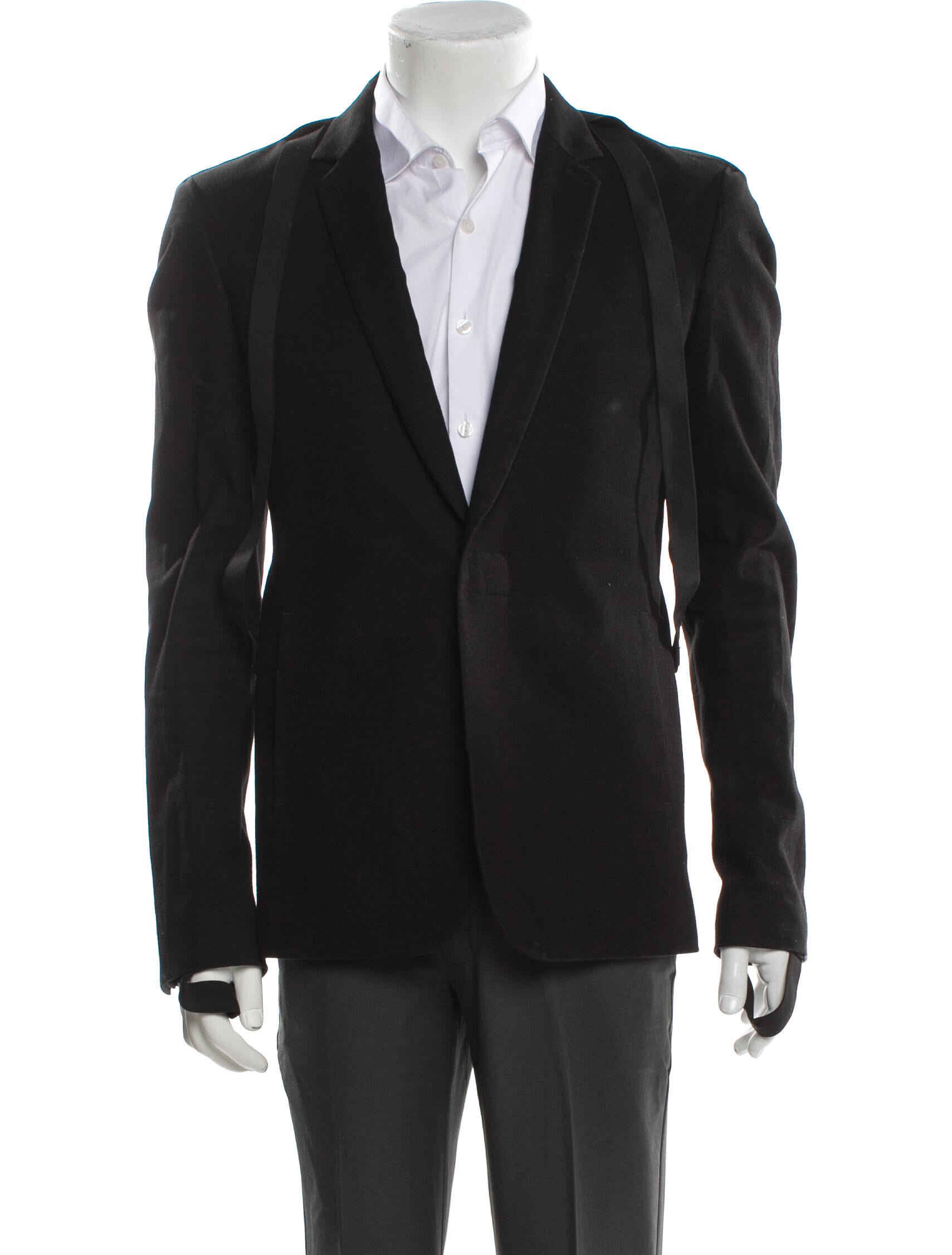 Helmut Lang Embroidered Accent Blazer