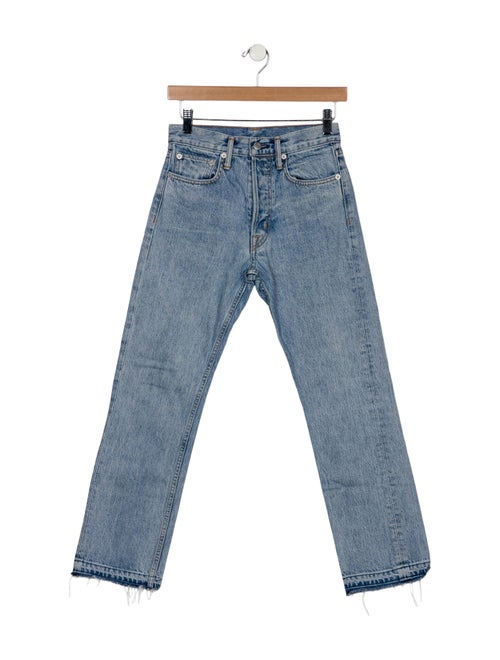 Helmut Lang High-Rise Straight Leg Jeans