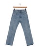 Helmut Lang High-Rise Straight Leg Jeans