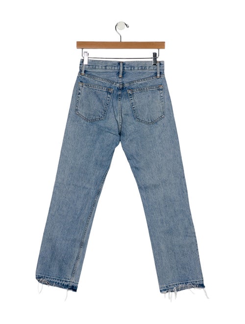 Helmut Lang High-Rise Straight Leg Jeans
