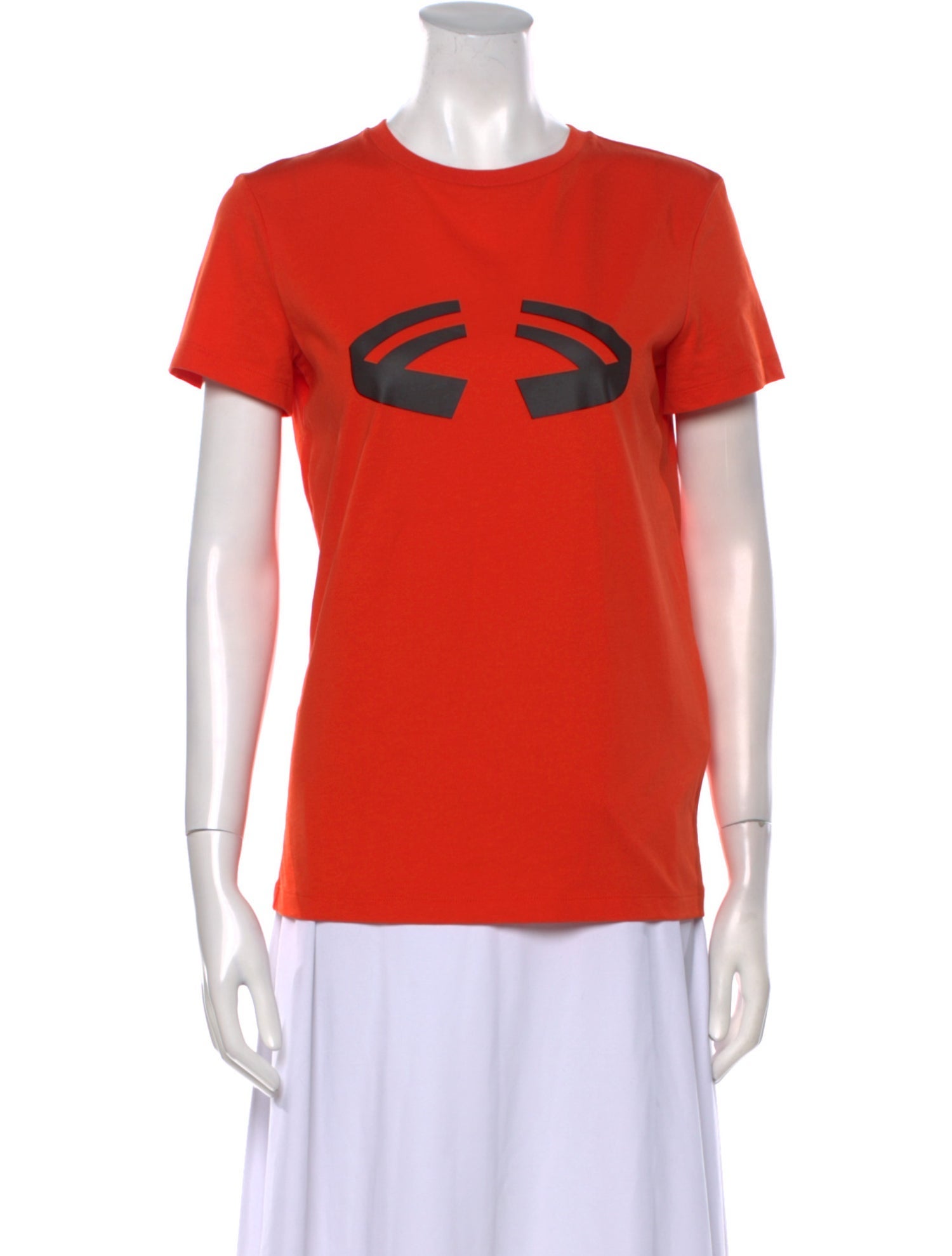 Helmut Lang Graphic Print Crew Neck T-Shirt