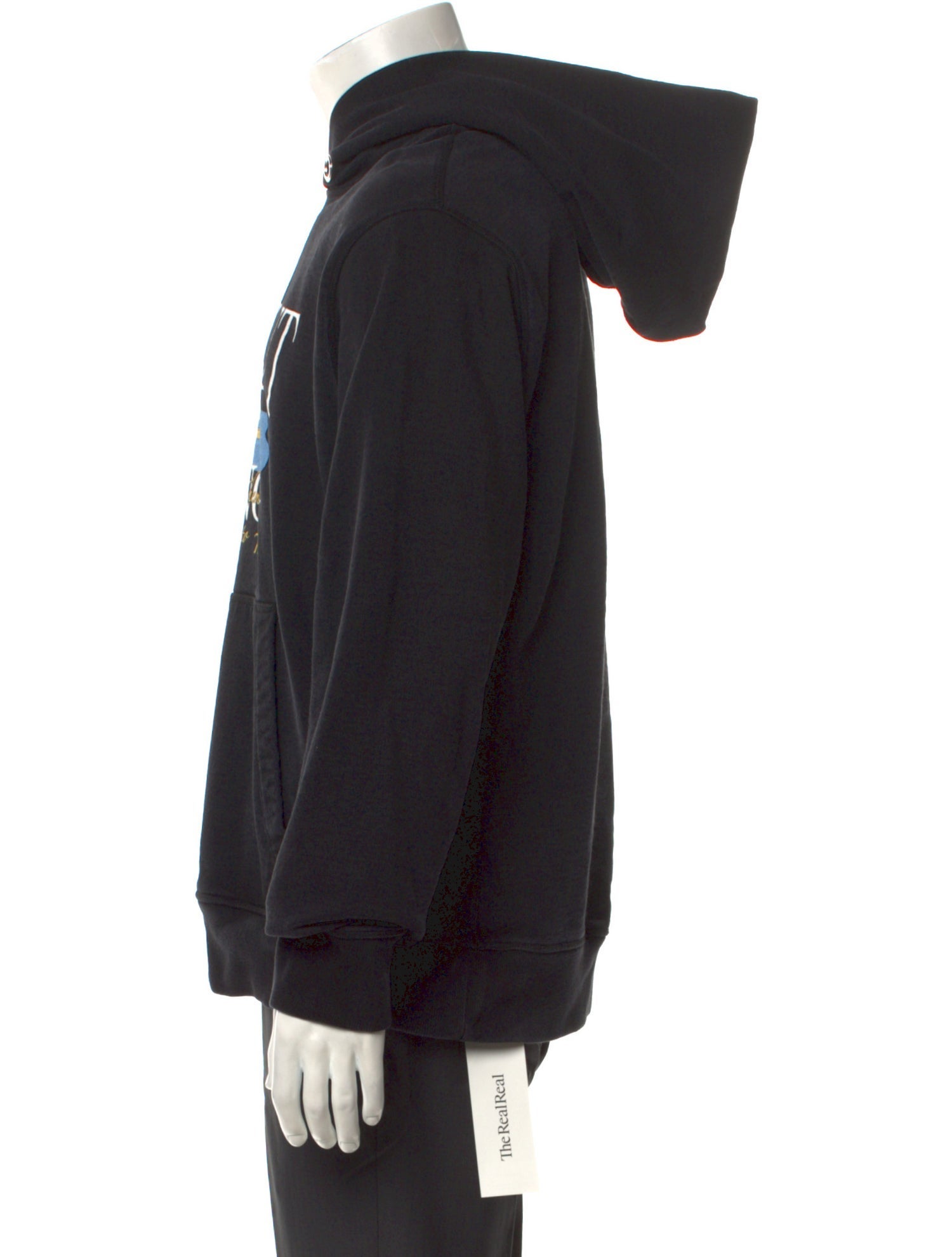 Helmut Lang Graphic Print Crew Neck Hoodie