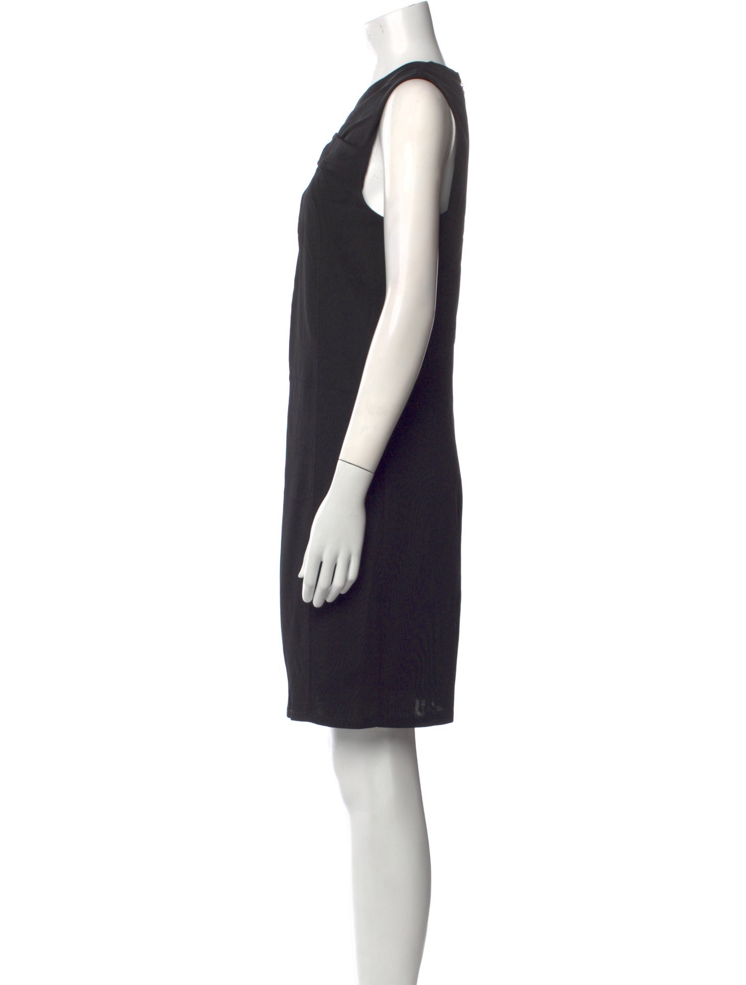 Helmut Lang V-Neck Mini Dress