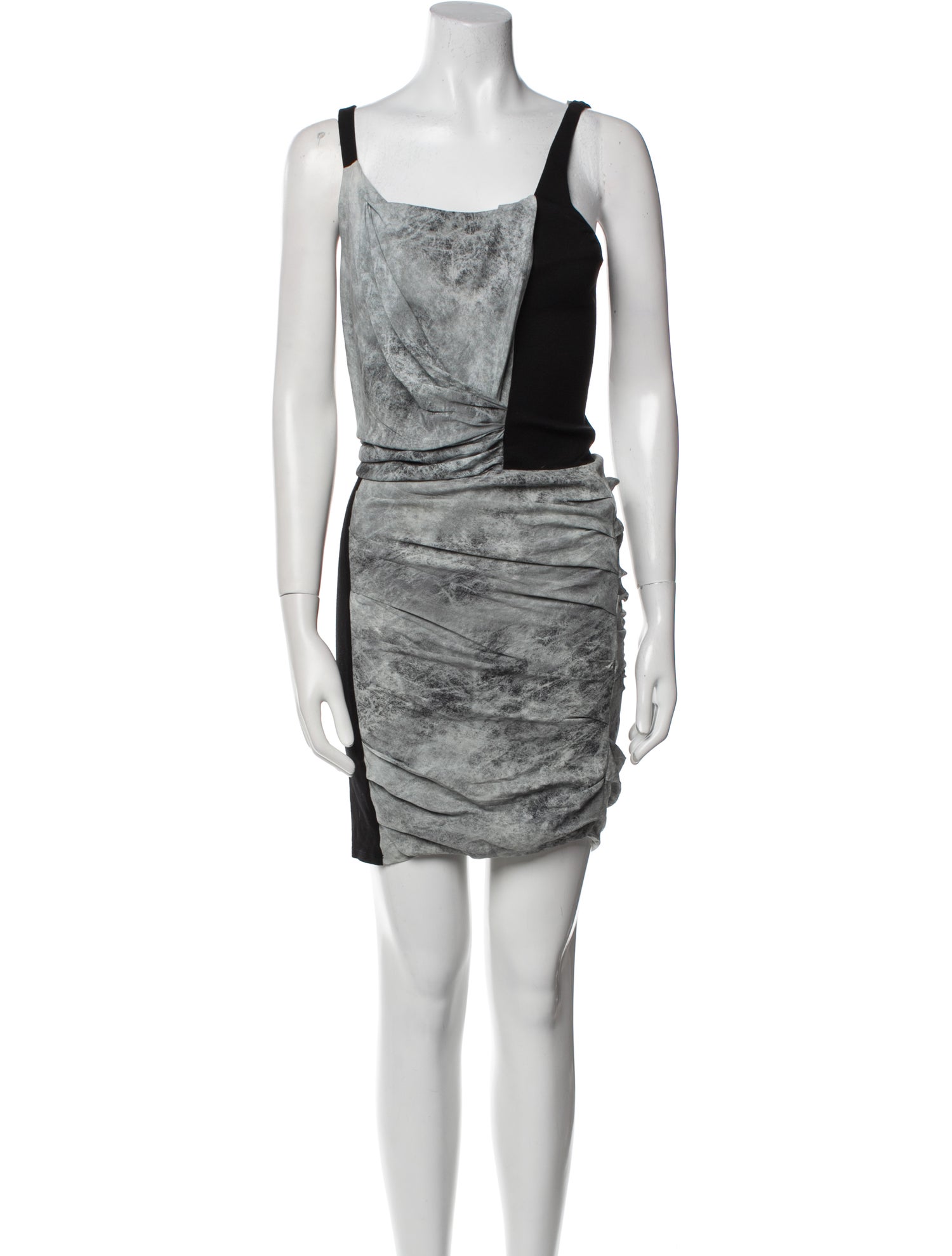 Helmut Lang Silk Mini Dress