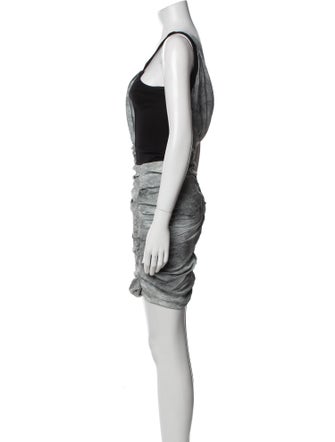 Helmut Lang Silk Mini Dress