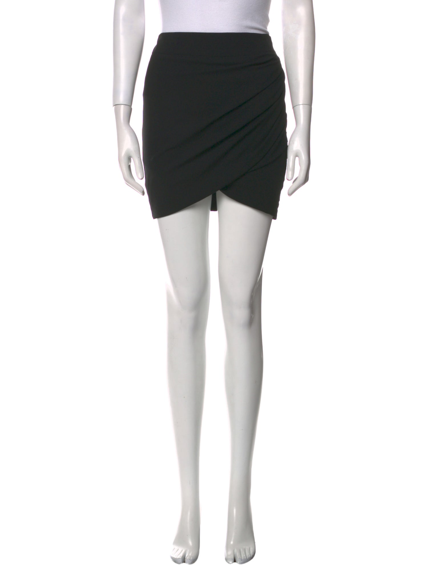 Helmut Lang Ruffle Embellishment Mini Skirt